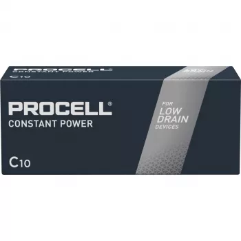 C baterija Duracell Procell MX 1400 (dydis C), pakuotė po 10 vnt.