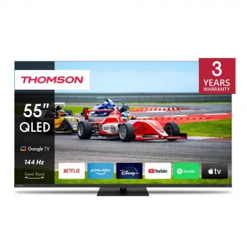 Televizorius Thomson Q70 Series 55QG7C14 139,7 cm (55 inch) 4K Ultra HD Smart TV Wi-Fi Juodas 350 cd/m²