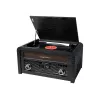 Patefonas muse MT-115 W juodas/auksinis, 33-45-78 aps./min., J formos tonearm, sukamas garsumas, 240 V AC