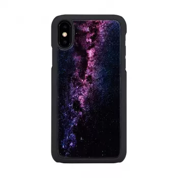 iKins apsauginis dėklas iPhone XS / iPhone XS Max — milky way juodas