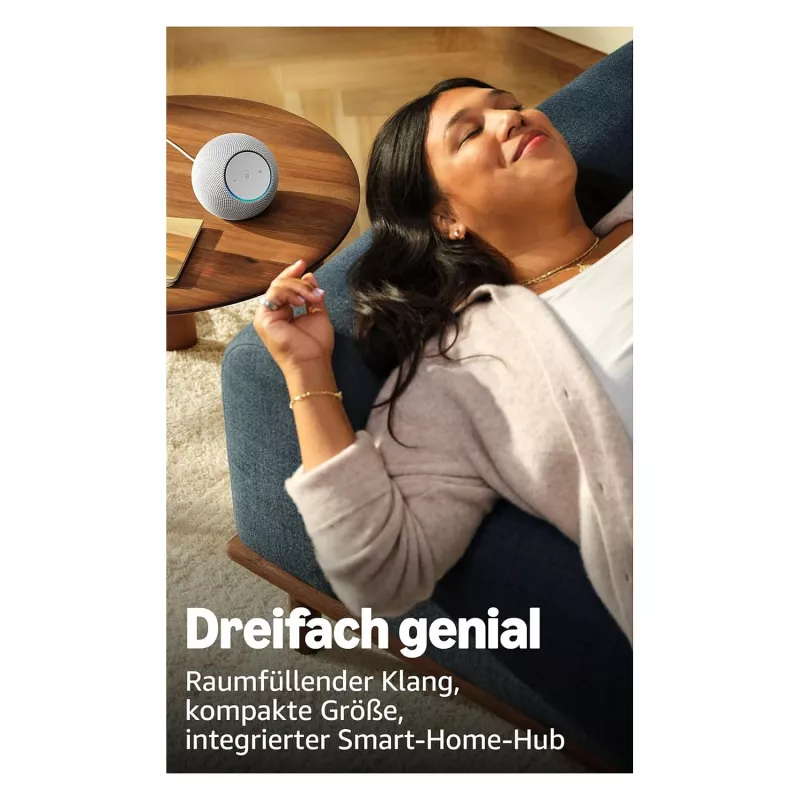 Amazon Echo Dot Max 2025 Graphite – belaidis garsiakalbis su Alexa