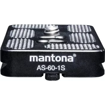 Walimex Mantona greito atsegimo plokštelė Arca Swiss, 60 mm juoda (1021462)