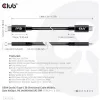 CLUB3D USB4 Gen3x2 Type-C abipusis laidas 8K60Hz, duomenys 40Gbps, PD 240W(48V/5A) EPR M/M 2m / 6.56ft
