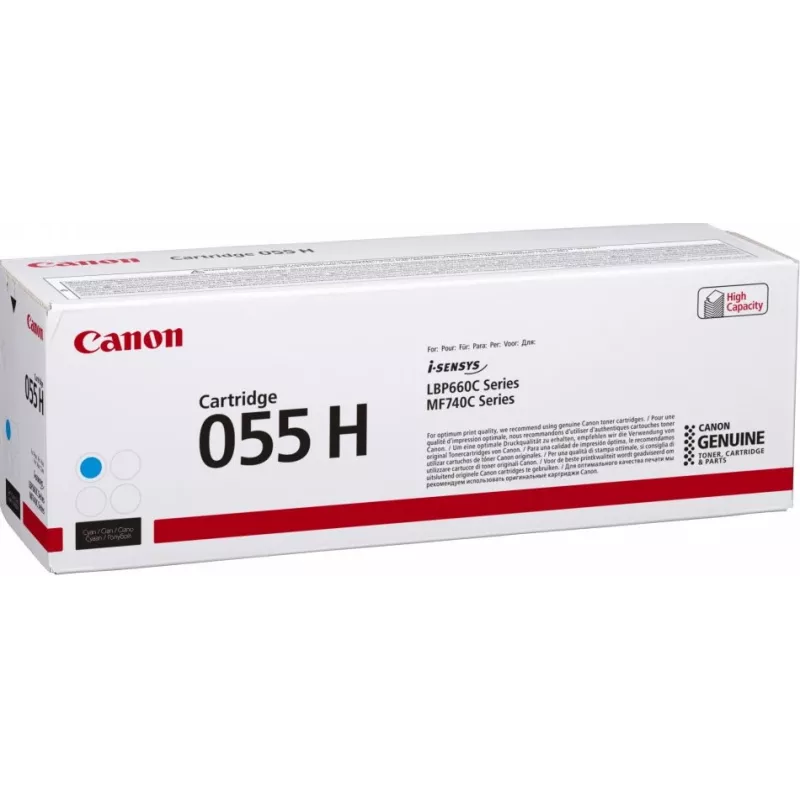 Canon 055H kasetė su toneriu 1 vnt. Originali Ciano