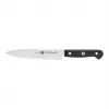 Peilių rinkinys ZWILLING Gourmet 3 vnt. – grūdinti plieno ašmenys 10/16/20 cm, juodos plastikinės rankenos, tinka plauti indaplovėje
