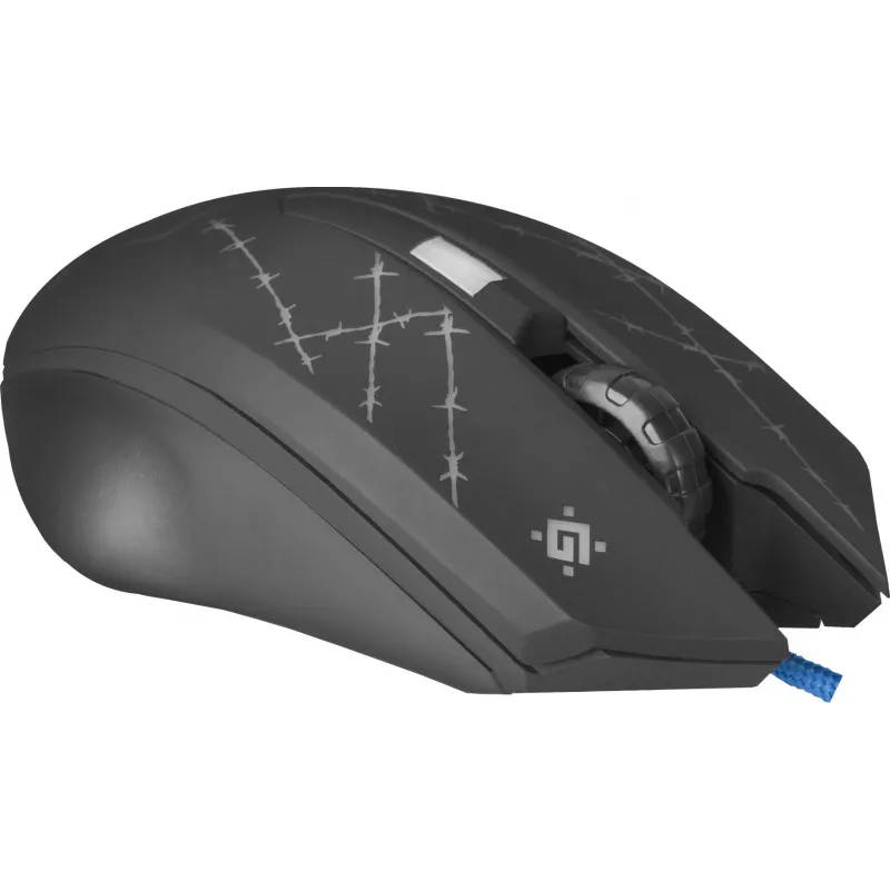 Defender Forced GM-020L žaidimų pelė, ambidekstrinė, USB Type-A, optinė, 3200 DPI