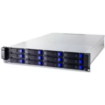 Fantec SRC-2612X07 2HE 680MM SRC-2612X07, 12x 3,5 colio, 3x SFF-8087, 5x 4-pin Molex, USB 2.0, 2HE, 19 colių, 430x680x88 mm