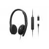 Lenovo 4XD1M45626 ausinės / headset laidinės, ant ausų, USB Type-C, juodos