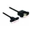 USB laidas Micro-USB B USB A DeLOCK 85109 0,25 m