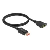 DisplayPort ilginimo laidas su montavimo rėmeliu DeLOCK 87095 8K 60 Hz 1 m