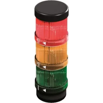LED sistemos švyturys Rittal SG 2372.102 — LED skydelio indikatorius, spalvos: žalia/raudona/geltona, 1 vnt.