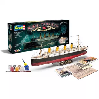 Rv05715 - Revell - 1:400 - Dovanų rinkinys - 100 metų Titanikas (specialus leidimas)