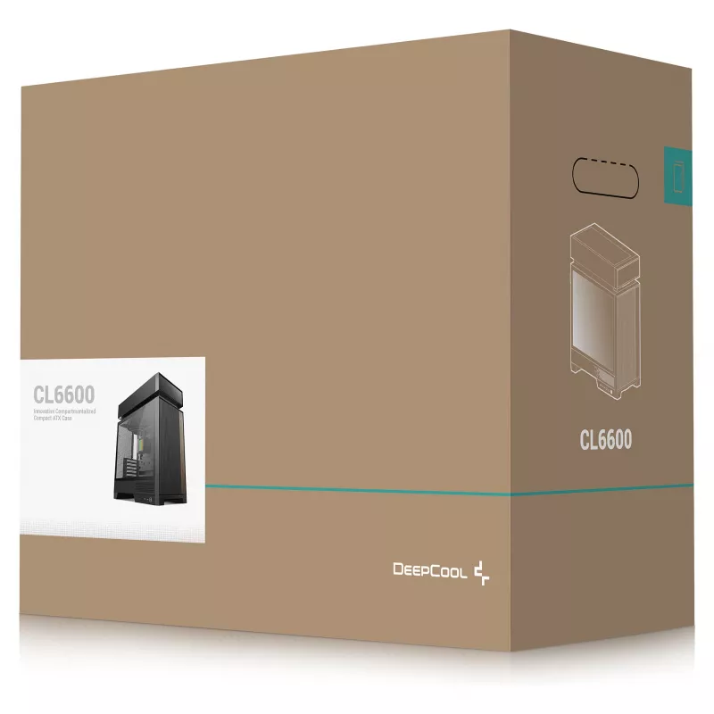 Korpusas DeepCool CL6600 Juodas