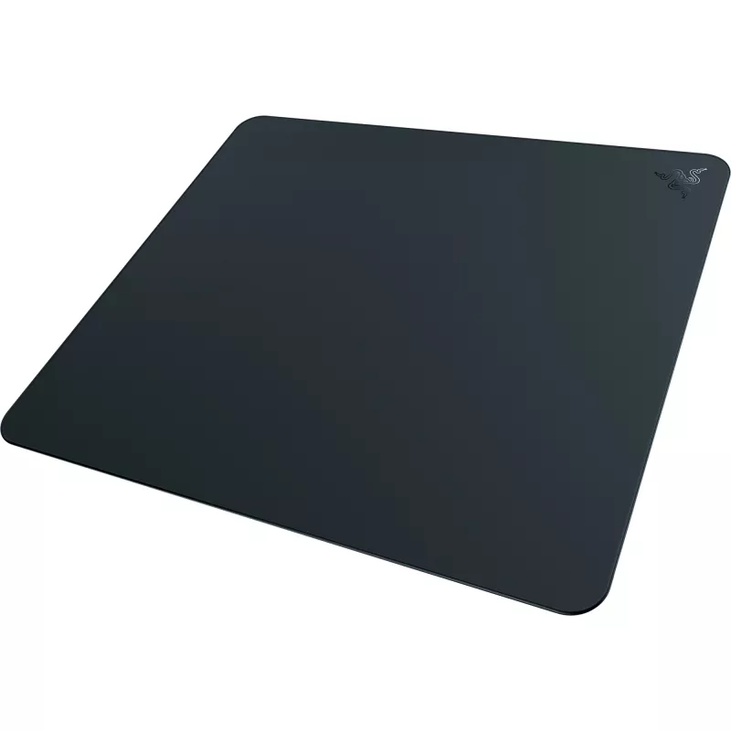 Razer Atlas grūdinto stiklo pelės kilimėlis didelis juodas