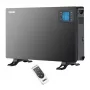 Elektrinis konvektorinis šildytuvas NOVEEN CH7100 – 2000 W, 3 galingumo lygiai, LCD, laikmatis, nuotolinis valdymas, juodas