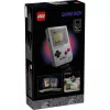 LEGO Retro Dizaino Konstruktorius Game Boy 72046 – detali modelio kopija, stovas eksponavimui