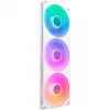 Ventiliatorių rinkinys NZXT F420 RGB Core (baltas)