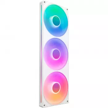 Ventiliatorių rinkinys NZXT F420 RGB Core (baltas)