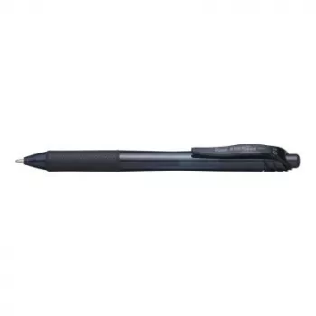 Ištraukiamas rašiklis su segtuku Pentel Energel X 1.0 Juodas