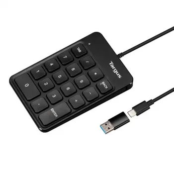 Targus AKP13GL skaitmeninis klavišų blokas Universal USB juodas