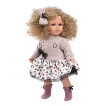 Lėlė Llorens Elena 35 cm – minkštas kūnas, rankomis pieštas veidas ir galūnės