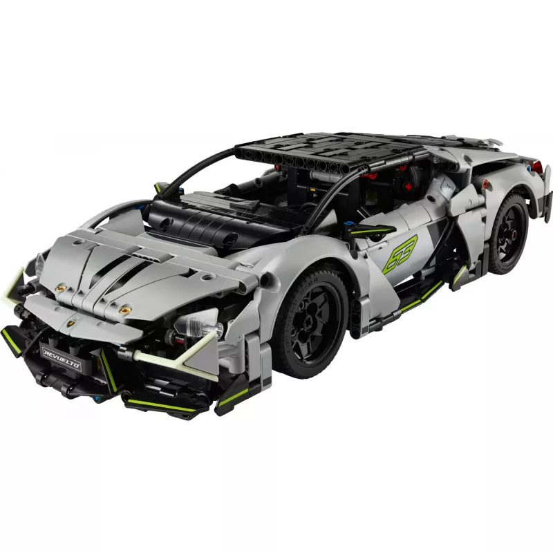 LEGO Technic Supercar Lamborghini Revuelto 42214 — 1:10 mastelio modelio rinkinys, 1135 dalių