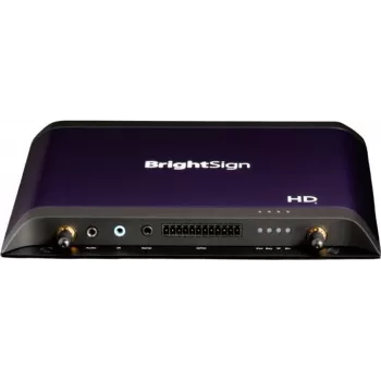 Medijos grotuvas BrightSign HD1026 4K su USB, GPIO, garsu ir microSD palaikymu