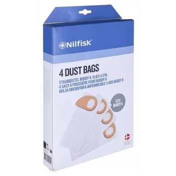 Dulkių maišeliai Nilfisk 81943048 (4 vnt.)