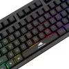 Laidinė klaviatūra Baracuda Krill Black KRILL-B, kompaktiška, US išdėstymas