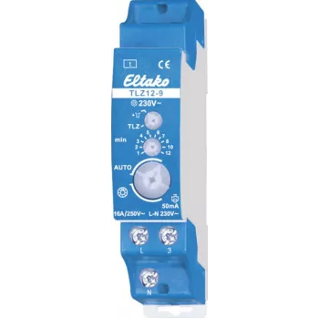 ELTAKO TLZ12-9 Treppenlicht Zeitschalter 1S n.potenzialfrei 16A 23100836