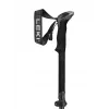 Lazdos žygiams Leki Sherpa FX reguliuojamos 120–140 cm, juodos