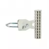ALLNET ALL_UBIBRACKET Baltas tvirtinimo rinkinys