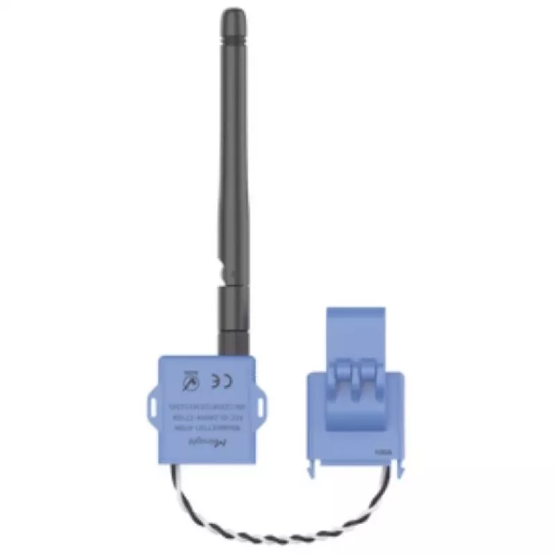 Srovės transformatorius Milesight CT-101-915M mėlynas, kabelio skersmuo 1,6 cm, IP30, 86,5×31×37,4 mm
