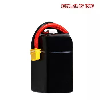 Extralink Lipo akumuliatorius 1300mAh 6S su XT60 150C FPV dronams ir RC modeliams