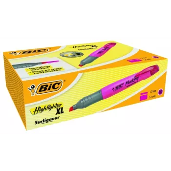 BIC Highlighter XL rožinis, 2-5 mm, dėžutė 10 vnt. 247130