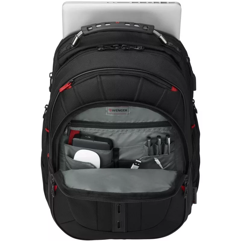 Wenger Pegasus Deluxe – kuprinė nešiojamam kompiuteriui – 40,6 cm – 35,60 cm (14 inch) – 40,60 cm (16 inch) – juoda (606492)