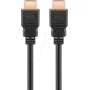 Goobay 41081 HDMI kabelis 0,5 m HDMI A tipo (standartinis) 2 x HDMI A tipo (standartinis) Juoda (41081)