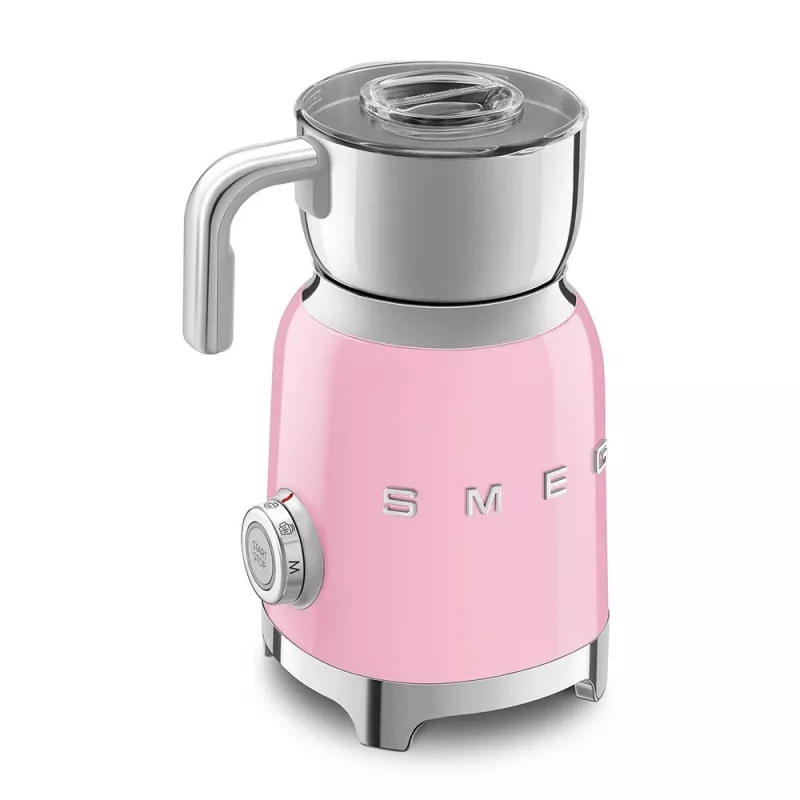 Automatinis pieno putotojas Smeg MFF11PKEU Rožinis nerūdijantis plienas 500 W