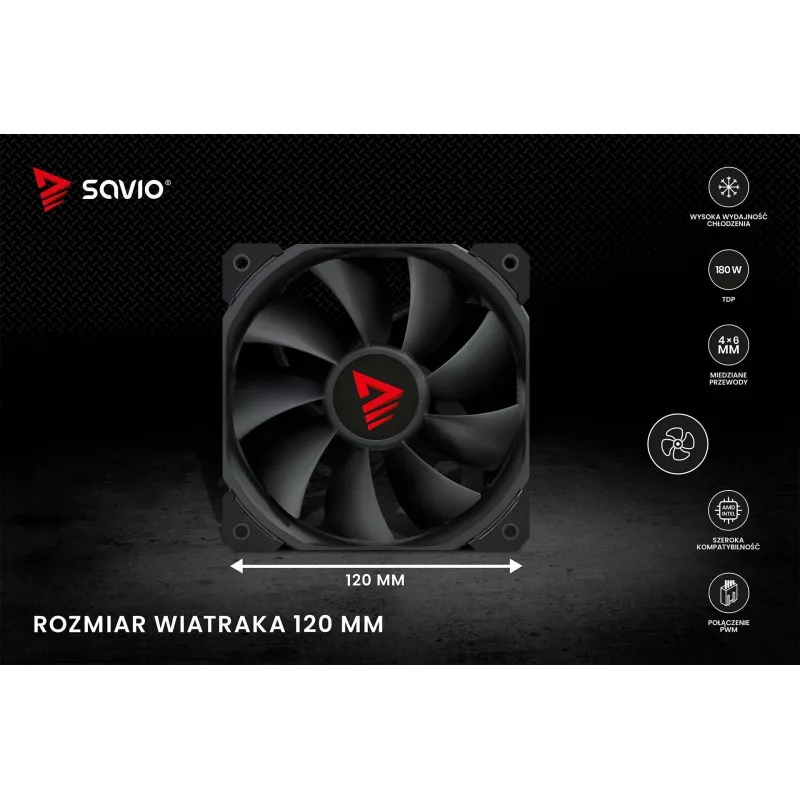 SAVIO VORTEX X2 procesoriaus aušintuvas