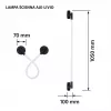 Activejet LED sieninė lempa AJE-LIVIO WW