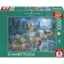 Dėlionė Schmidt Spiele Thomas Kinkade Studios „Santa's Silent Night“ 1000 dalių
