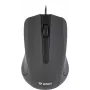 Yenkee YMS 1015BK SUVA USB laidinė pelė, 3 mygtukai, guminis paviršius, 1000DPI