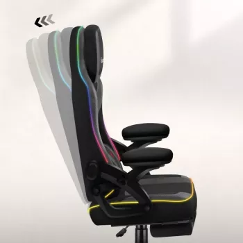 Žaidimų kėdė Huzaro HZ-FORCE 4.6 RGB Black Mesh