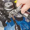 Kombinuotos replės su slydimo jungtimi Knipex 86 03 125