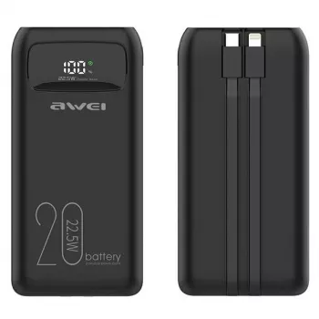 Powerbank 20000mAh P169 K 22.5W USB-C + Apple laidas
