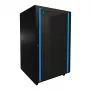 Laisvai pastatomas stovas Extralink Rackmount Cabinet 27U 800x800 juodas, 600 kg talpa