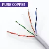 UTP patchcord kabelis CAT6 Varis Cu 100m pilkas – QOLTEC 54560
