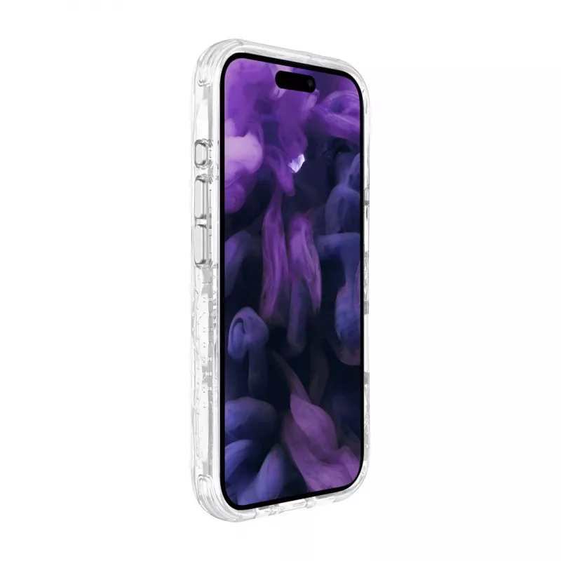 Apsauginis dėklas LAUT CRYSTAL MATTER X, skirtas iPhone 16 Pro Max, permatomas, PC+TPU, tinka 6,7 colio
