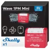 Sieninis išmanusis relė Shelly 1PM — vieno kanalo Z-Wave mini jungiklis, 110–240V, 8A, 2000W, 868.4 MHz