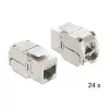 DELOCK 86405 RJ45/LSA Cat.6A modulis, metalinis